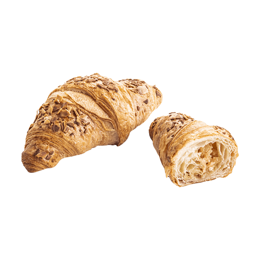 Croissant de Mantequilla Relleno de Pasta de Almendra