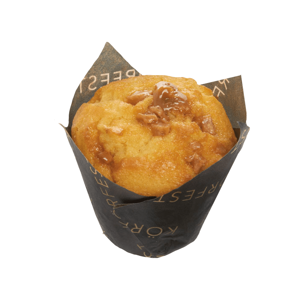 Muffin Relleno Dulce de Leche y Manzana