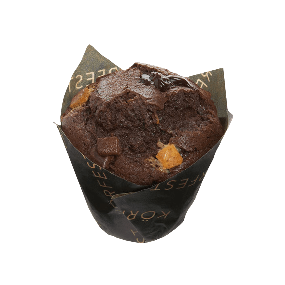 Muffin Relleno de Tripe Chocolate